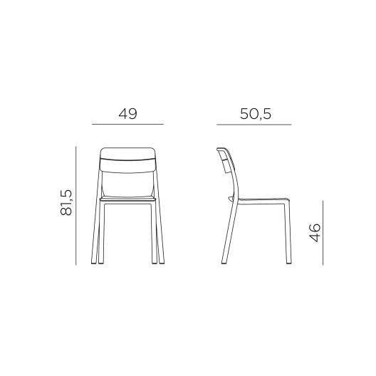 Silla de jardín Nardi CASSIA cactus