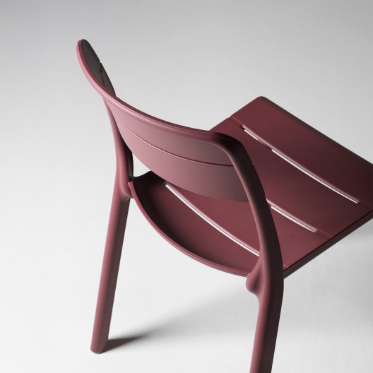 Silla de jardín Nardi CASSIA borgogna