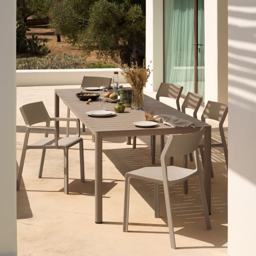 Silla de jardín Nardi TRILL tortora