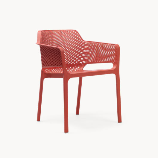 Silla de jardín Nardi NET corallo
