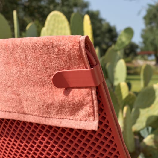 Sillón butaca de jardín Nardi NET LOUNGE corallo