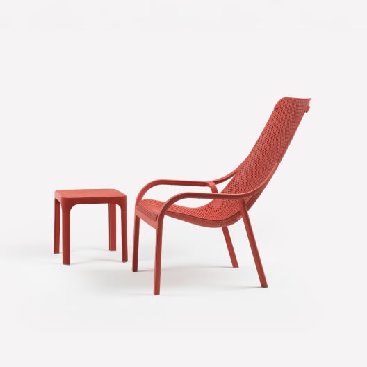 Sillón butaca de jardín Nardi NET LOUNGE corallo