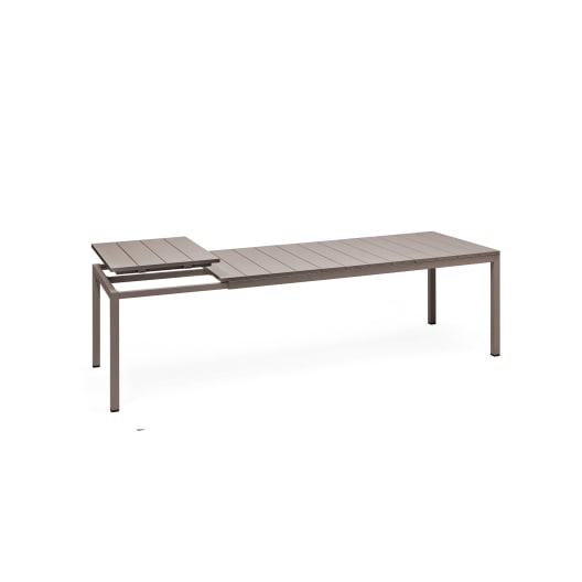 Mesa de comedor exterior Nardi RIO tórtora extensible