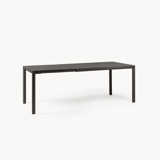 Mesa de comedor exterior Nardi TEVERE antracita extensible