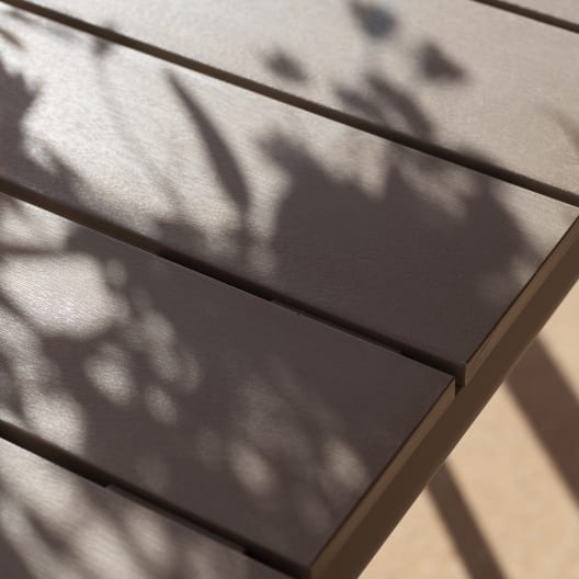 Mesa de comedor exterior Nardi TEVERE tórtora extensible