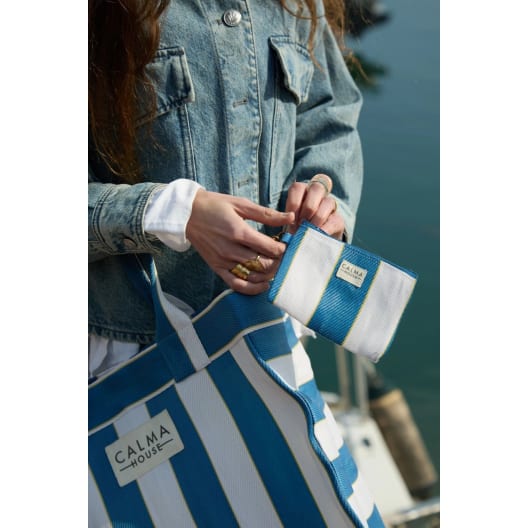 Bolsa de PET reciclado a rayas Berlin