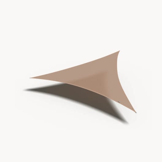 Toldo-vela de sombreo Platinum triangular arena