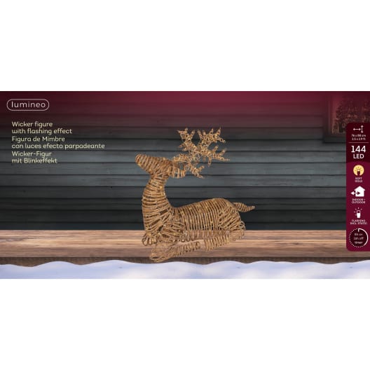 Reno LED tumbado Soft Gold 88 cm (144 luces)