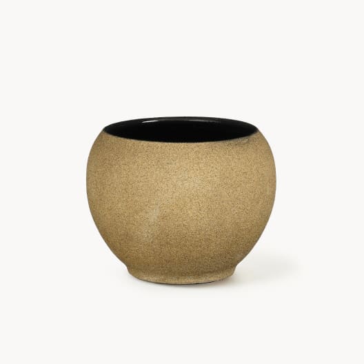 Maceta de Interior Mica Angelo beige