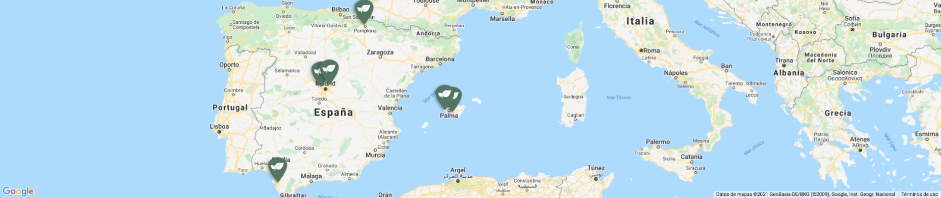 Mapa de tiendas Fronda