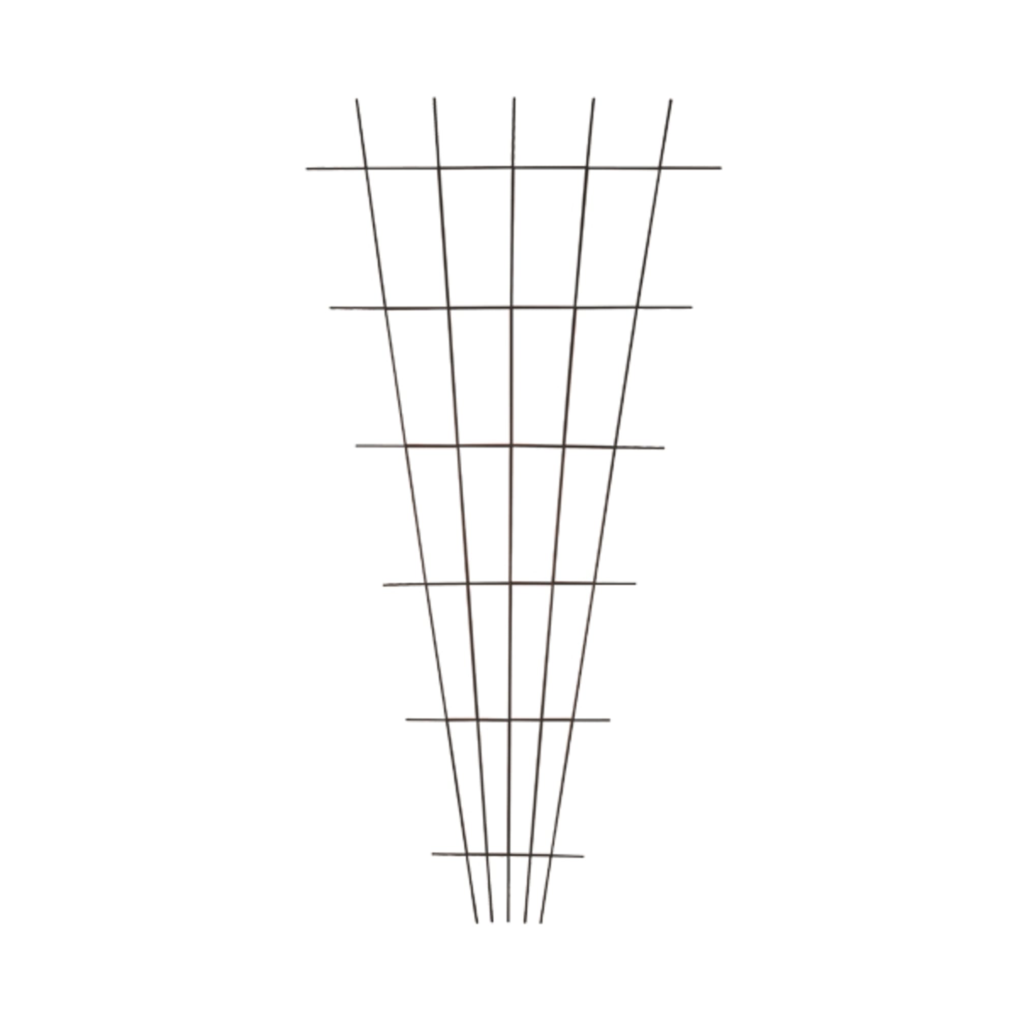 Celosía Madera Blanca - Diseño Otoño - 100 x 80 cm