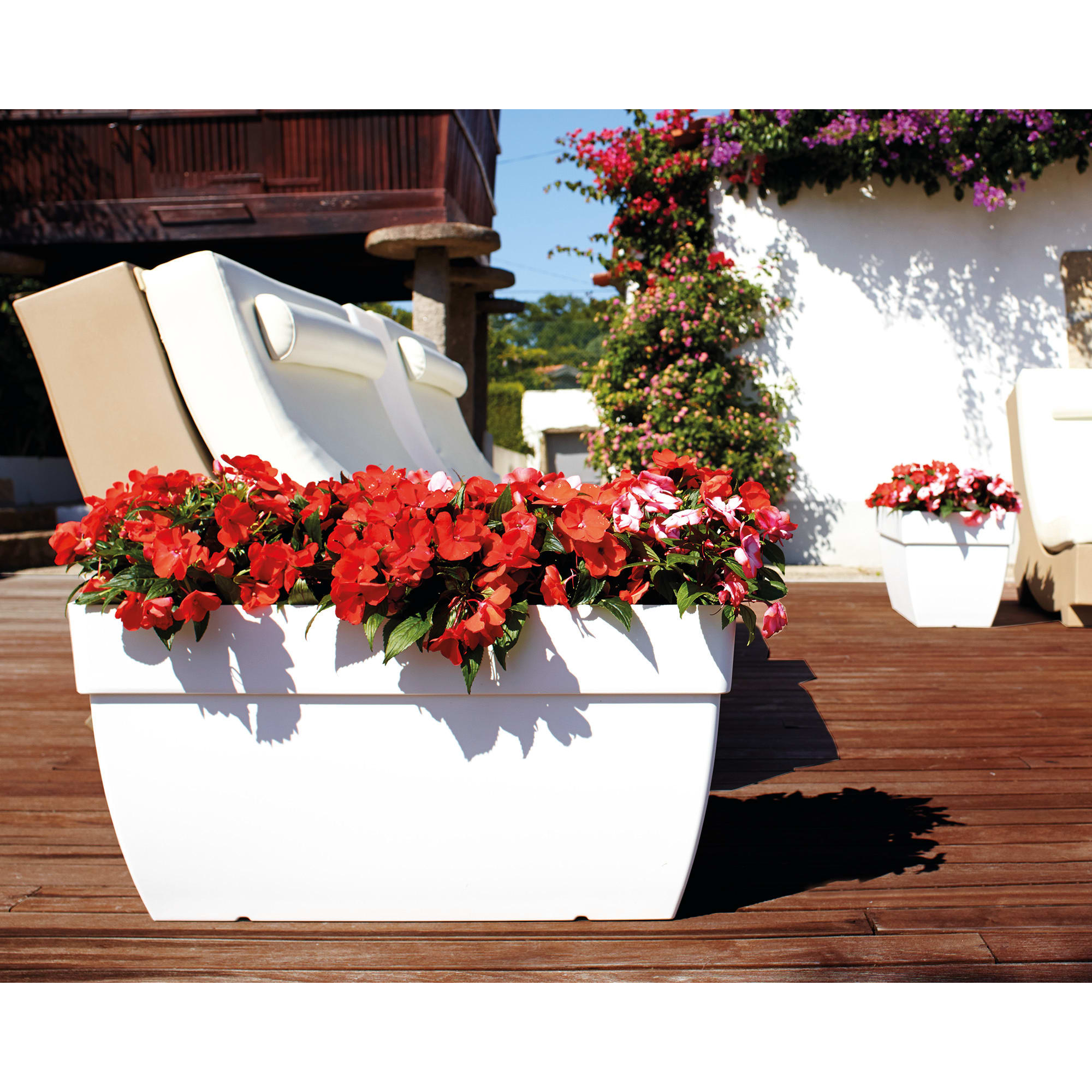 Fioriera - ARTEVASI - KIT CAPRI RE - 50 MA - Verde cenere