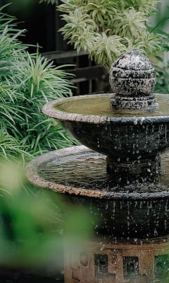 Fuentes de agua de interior, fuentes decorativas de resina