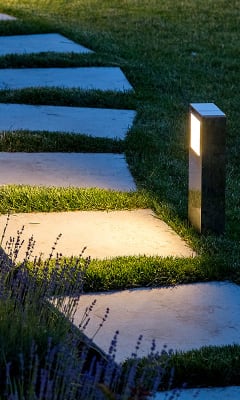 Iluminación del jardín