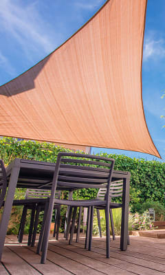 Toldo, Vela de sombra (fibra de coco) – Newgarden Shop