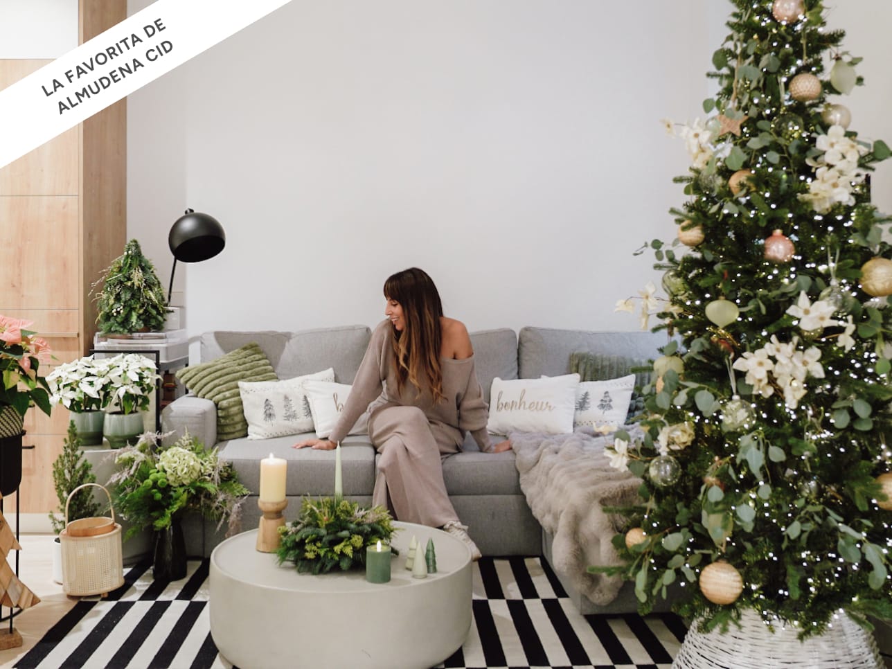 Decoración navideña de Almudena Cid
