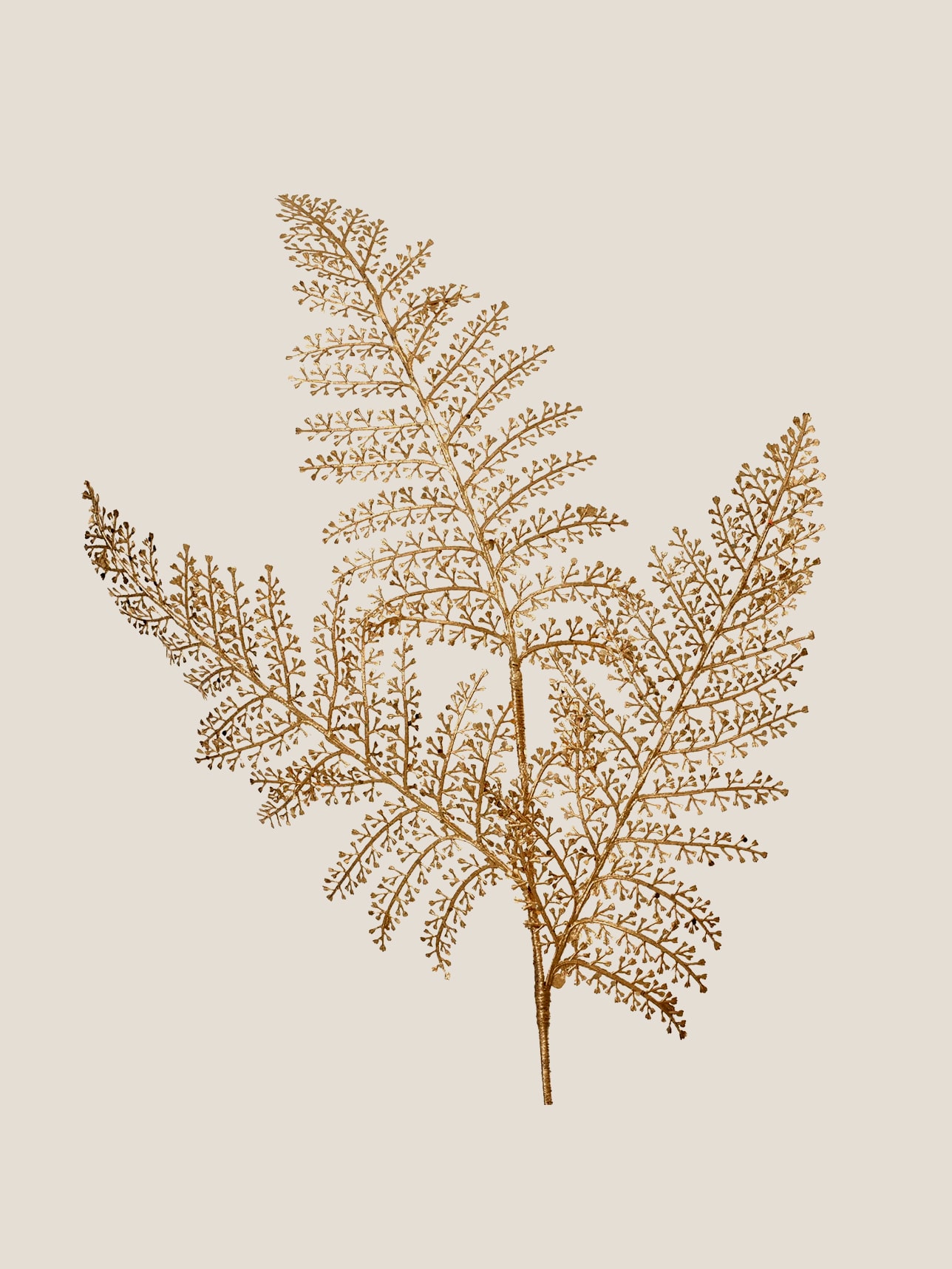 Flores y varas artificiales