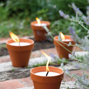 Vela de Citronela para exterior Cerabella