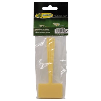 Etiquetas pincho plástico 10 unidades