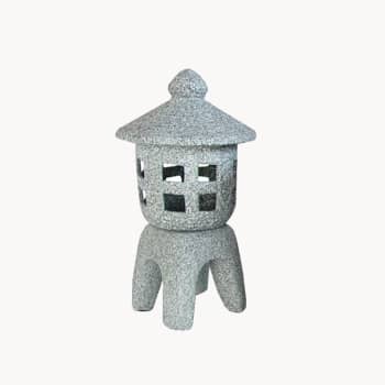 Linterna japonesa de cerámica para bonsái