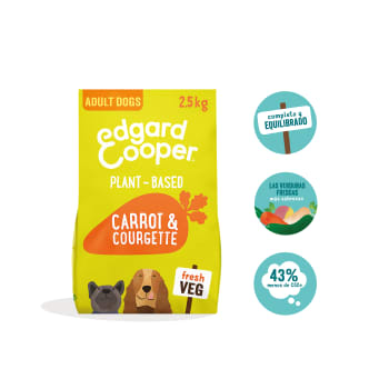Pienso de zanahoria y calabacín crujientes para perros adultos Edgard&Cooper