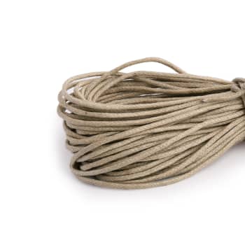 Cuerda de Algodón Encerado beige