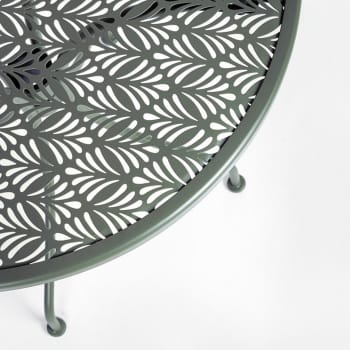 Mesa de bistró Bizzotto LIZETTE verde oliva