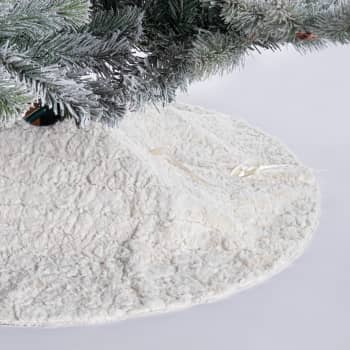 Base para Árbol de Navidad Wolly Color Marfil Ø90 cm