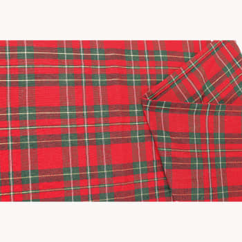 Camino de Mesa Escocés Rojo Heritage 50x160 cm