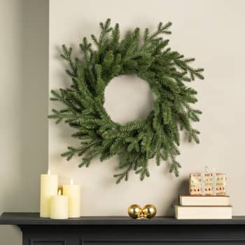Corona artificial de Navidad Greenhill verde Ø 50 cm