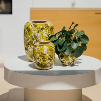 Maceta de Interior Herstera Sponge verde