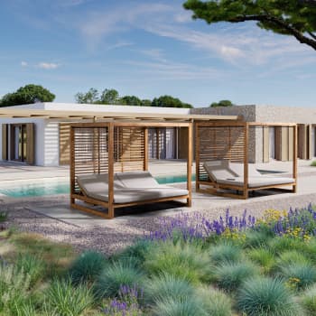 Cama balinesa Bizzotto HONOLULU