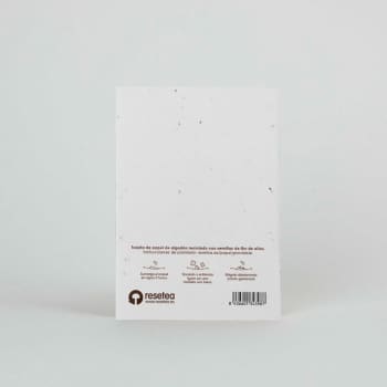 Postal Plantable "Te quiero Mamá. Gracias por ayudarme a florecer"