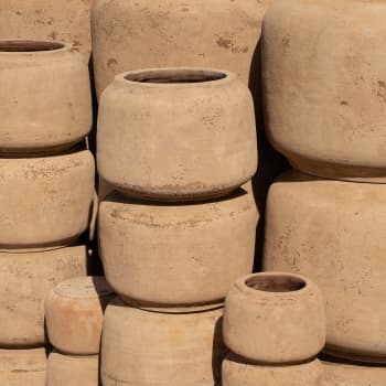 Maceta de Barro Delta Campana Mytili Antic - Herstera