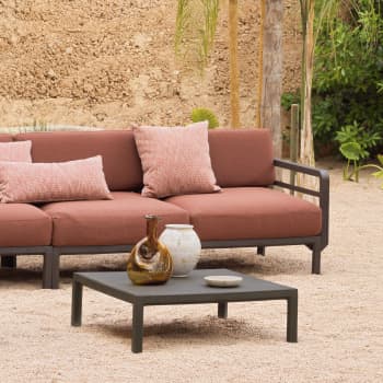 Mesa de centro para jardín Nardi MAXIMO basalto