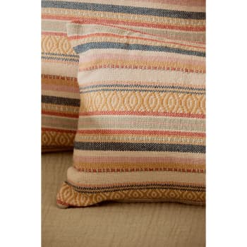 Funda de cojín de algodón jacquard Vedra