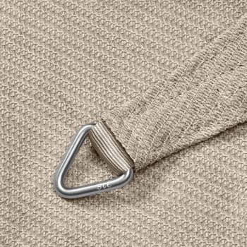 Toldo-vela de sombreo Platinum rectangular greige