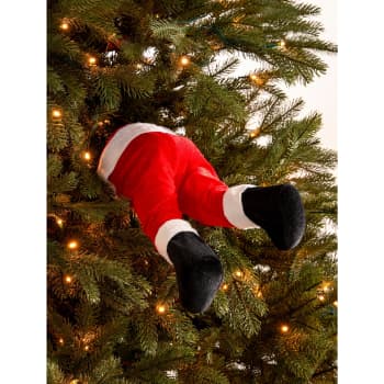Papá Noel animado para el árbol de Navidad