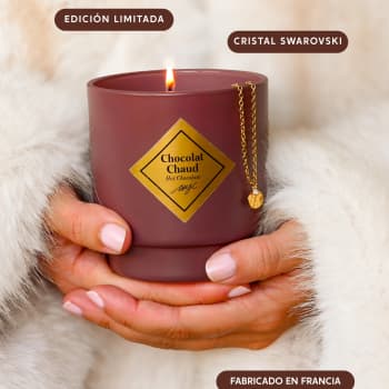 Vela aromática My Jolie chocolate 180 g con pulsera