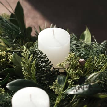 Navidad Cosy Relax - Corona natural de Adviento