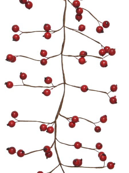 Guirnalda artificial de Bayas grandes rojas