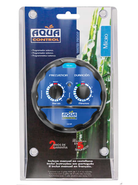 Programador de Riego por Goteo acorazado Aqua Control