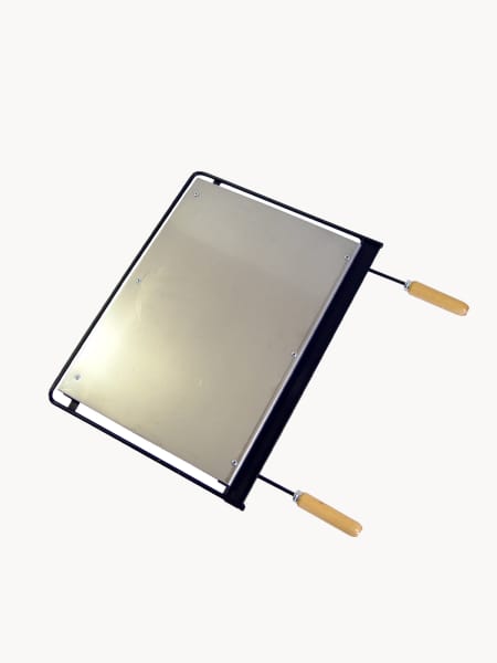 Plancha para barbacoa de acero inoxidable Imex El Zorro