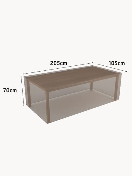 Funda Protectora para Mesa Rectangular 205x105x70 cm