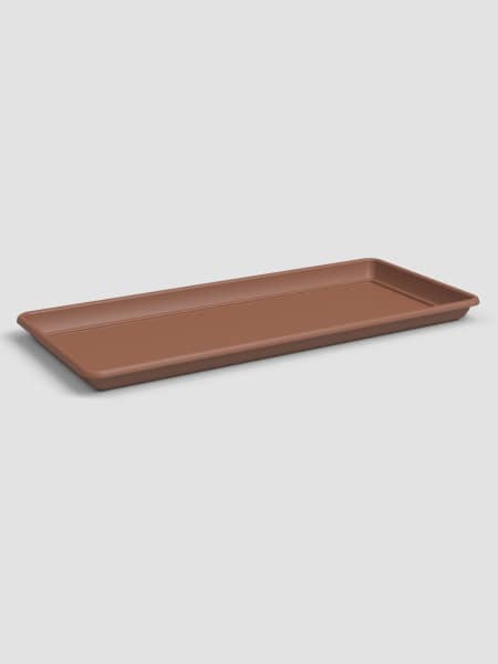 Plato de plástico Artevasi terracota Venezia rectangular