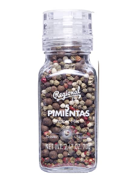Molinillo a las 5 pimientas