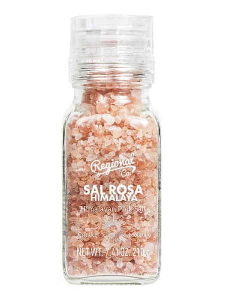 Molinillo de sal rosa del himalaya