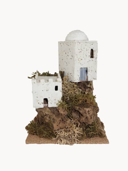 Pueblo árabe con pila AA para Belén (surtido)
