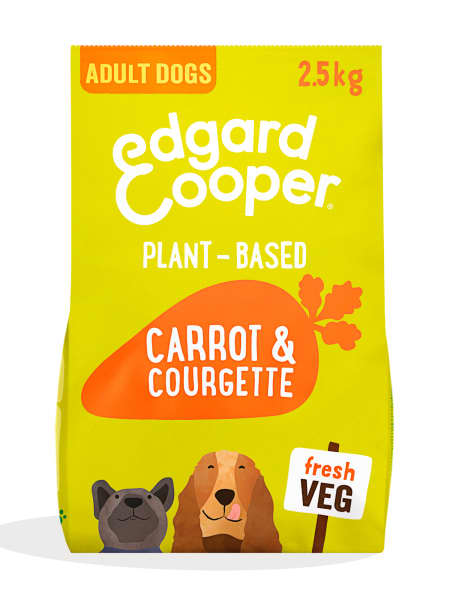 Pienso de zanahoria y calabacín crujientes para perros adultos Edgard&Cooper
