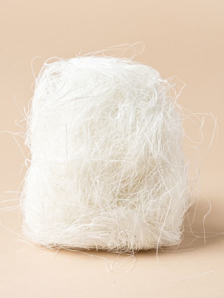 Cabello de Ángel decorativo blanco